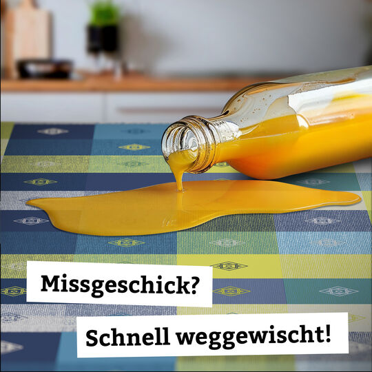 Tischdecke Manhattan Victor blau image number null